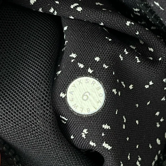 Lululemon define jacket black white dot 6